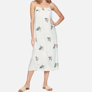 Hurley Women's Quin Floral Print Midi Dress - S